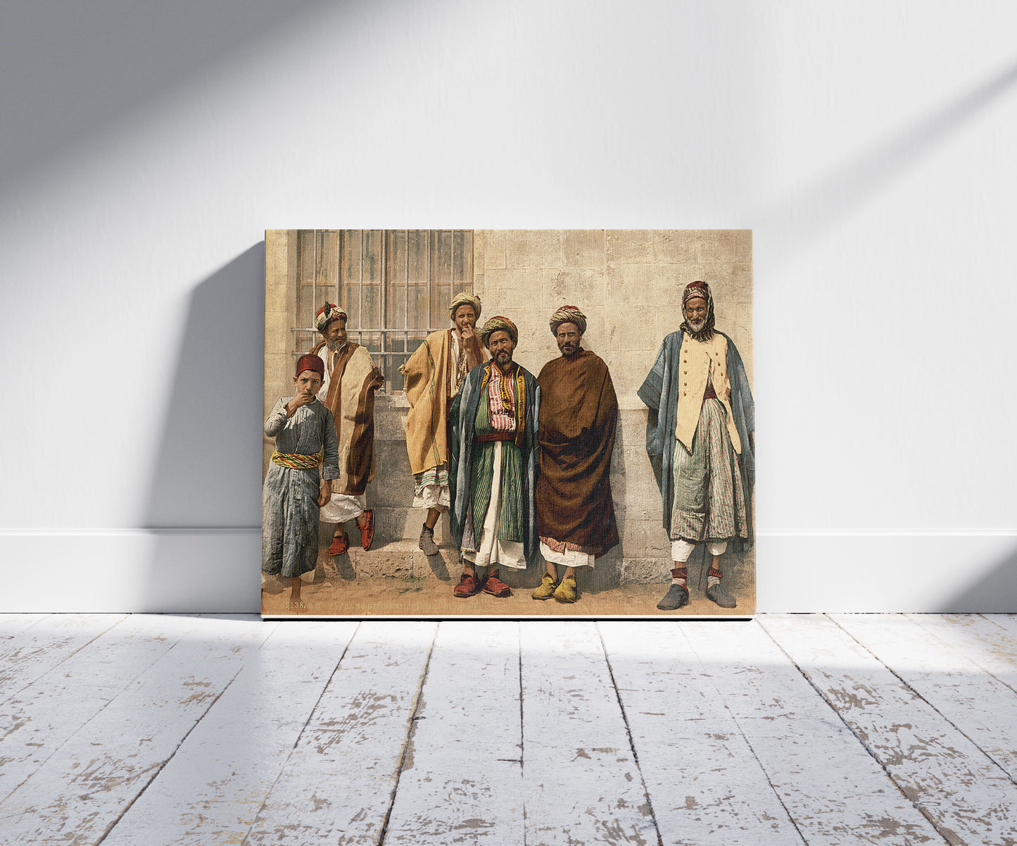 A picture of Peasants of the neighborhood of Bethlehem, Holy Land, (i.e., West Bank)