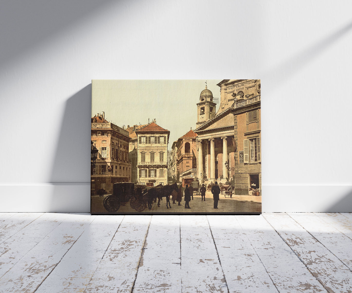 A picture of Piazza dell'Annunziata, Genoa, Italy