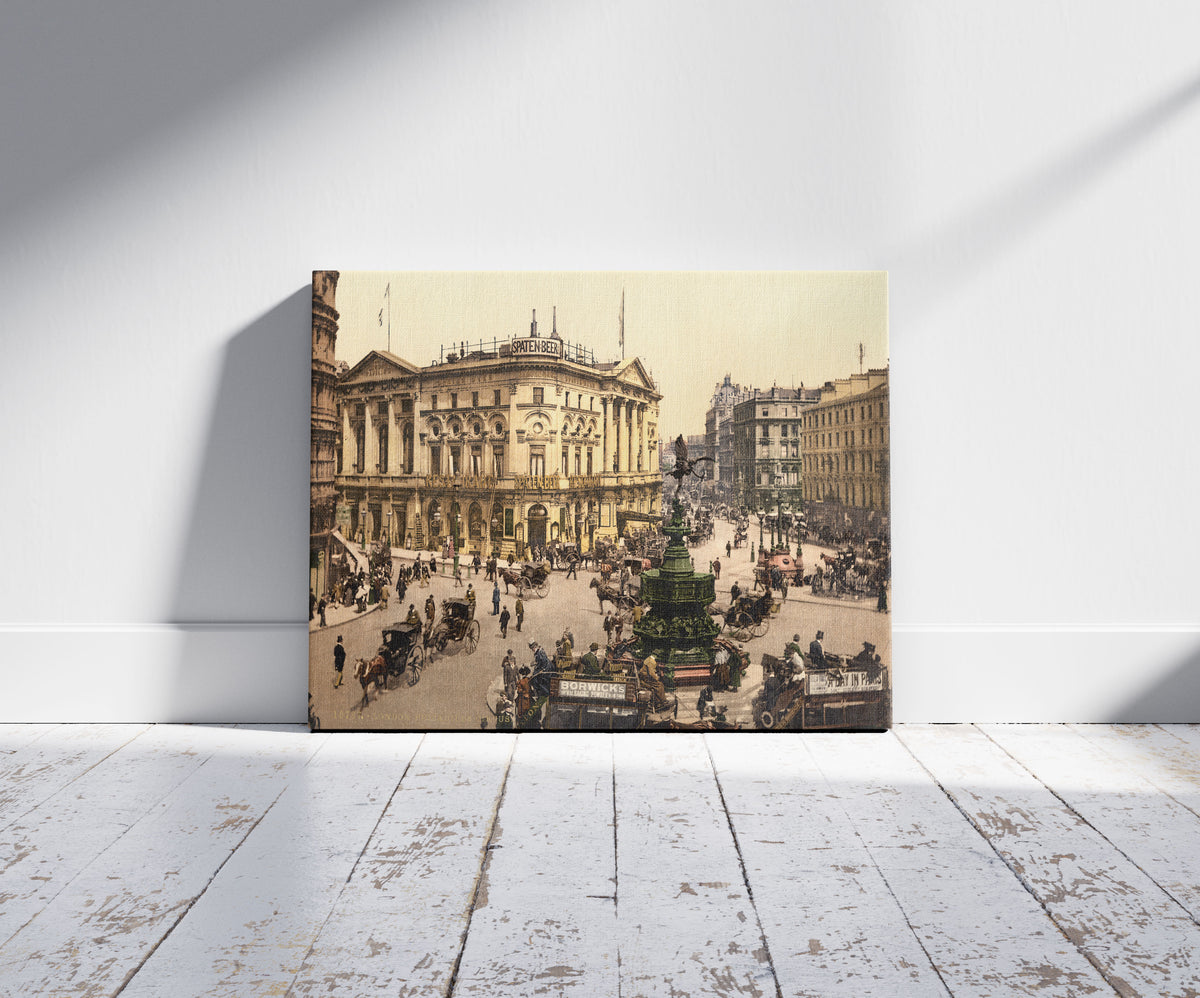 A picture of Piccadilly Circus, London, England