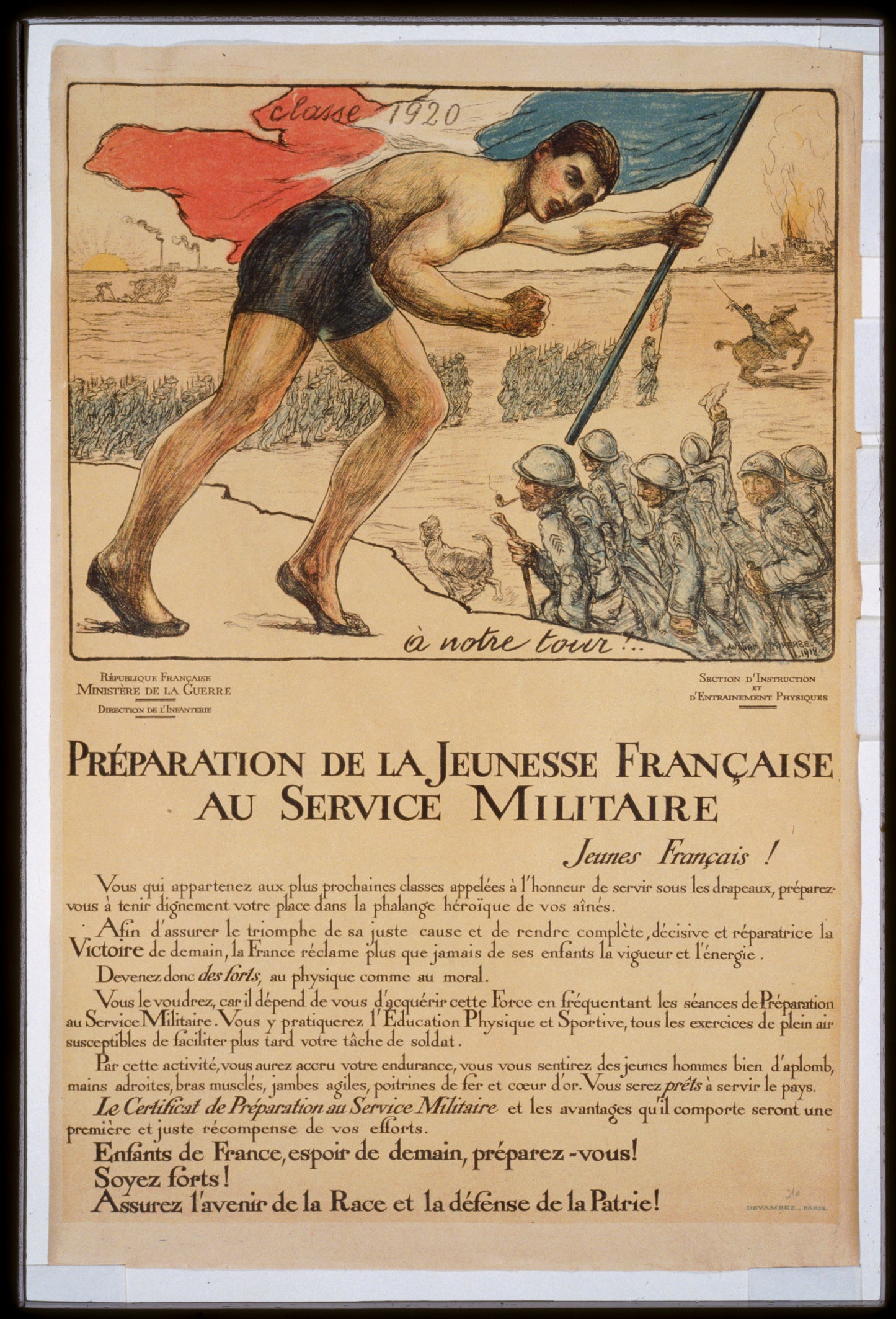A picture of Préparation de la jeunesse française au service militaire