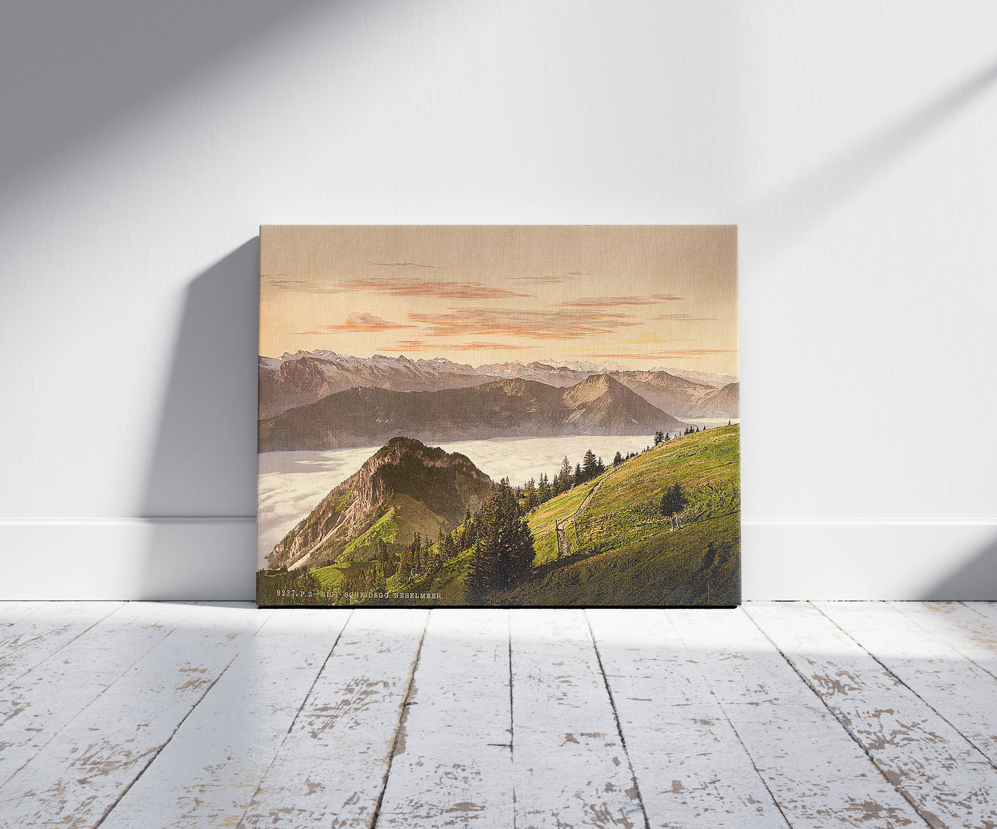 A picture of Rigi Scheidegg and Lake Lucerne, Rigi, Switzerland