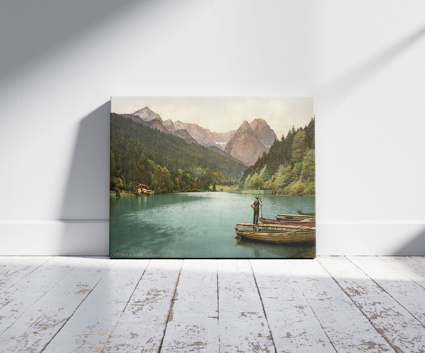 A picture of Rissersee, general view, Upper Bavaria, Germany