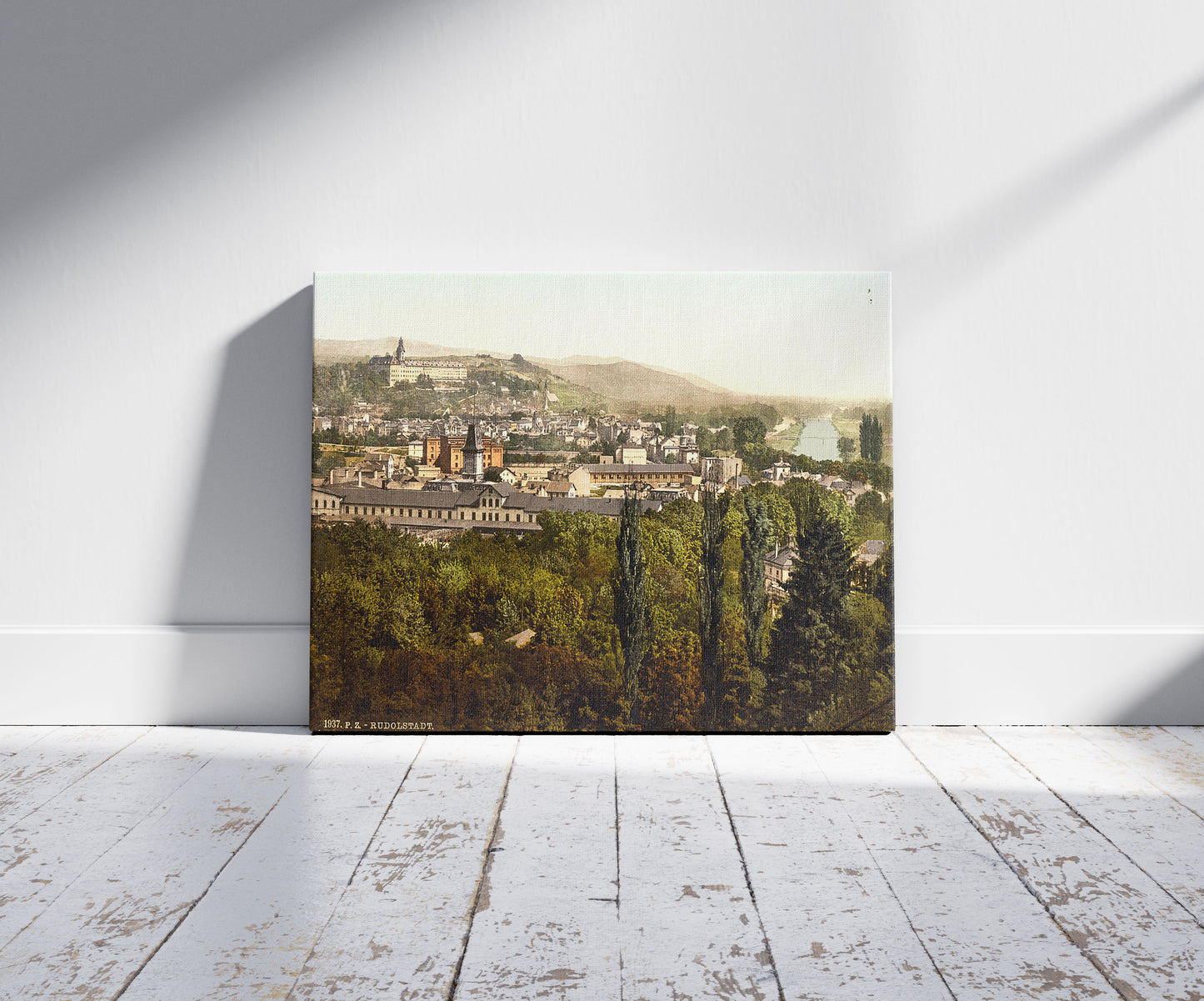 A picture of Rudolstadt, Thuringia, Germany