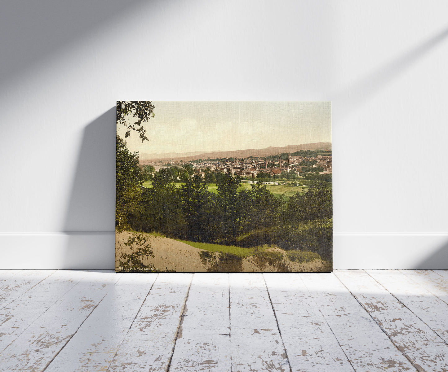 A picture of Salzungen (i.e., Bad Salzungen), Thuringia, Germany