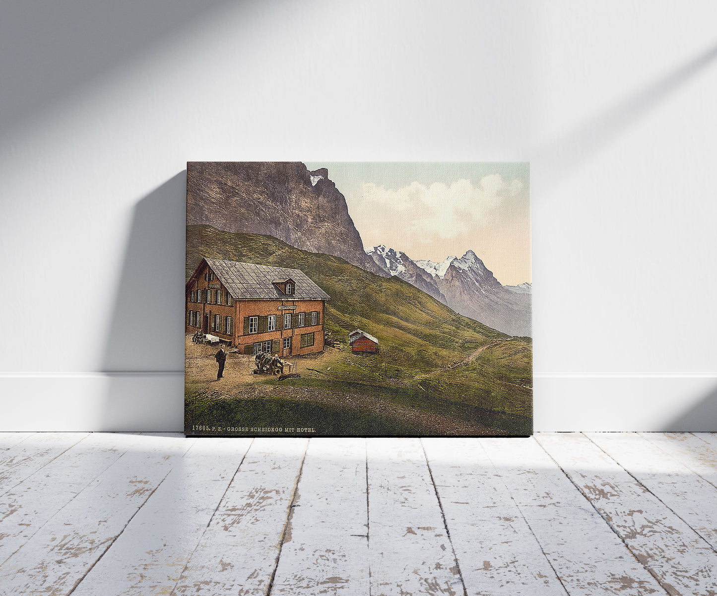 A picture of Schynige Platte, Grosse and hotel, Bernese Oberland, Switzerland