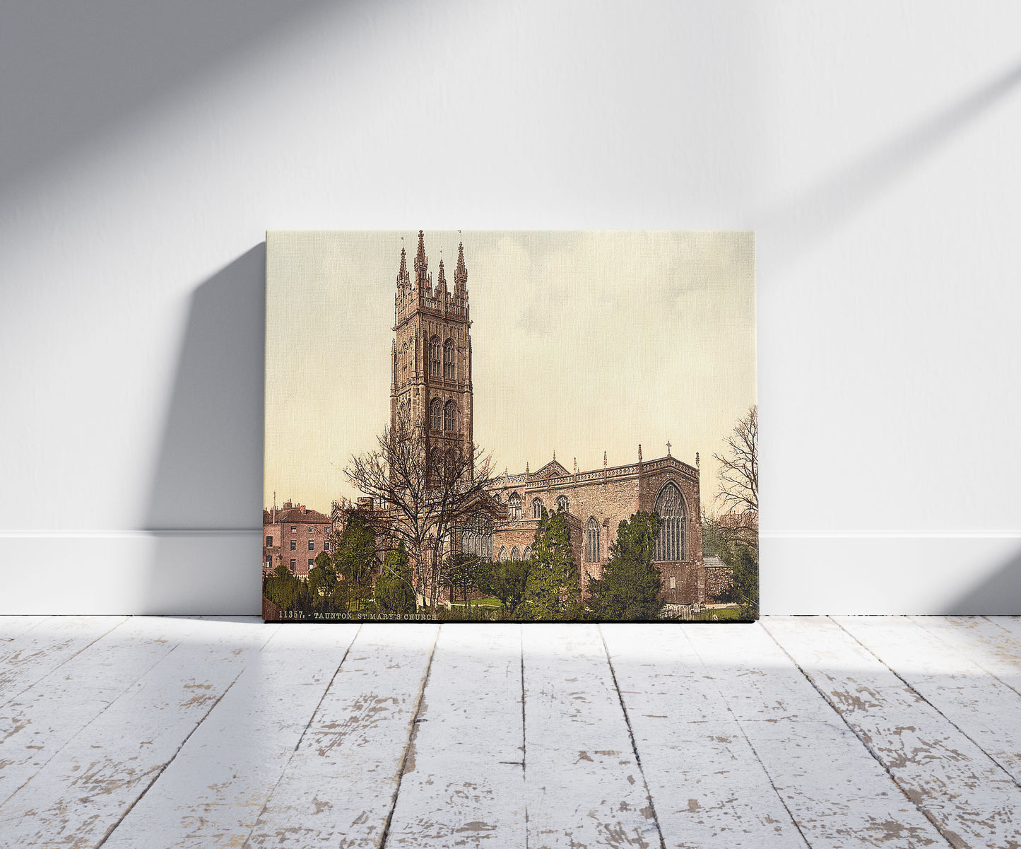 A picture of St. Mary's Church, Taunton, England