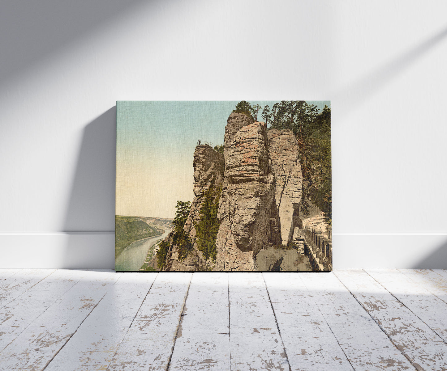 A picture of The Bastion, a view, Saxony, Germany