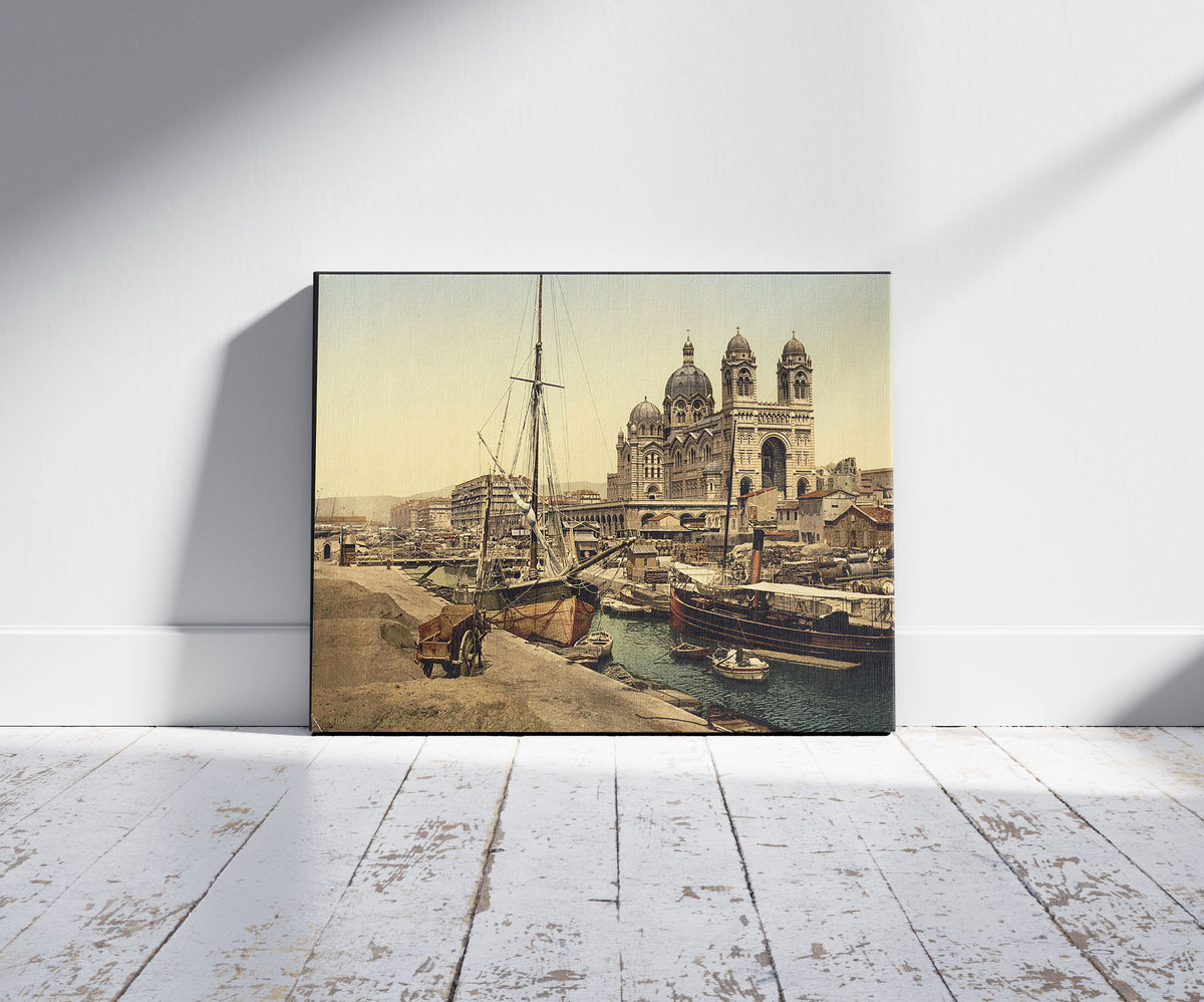 A picture of The cathedral, Marseilles, France
