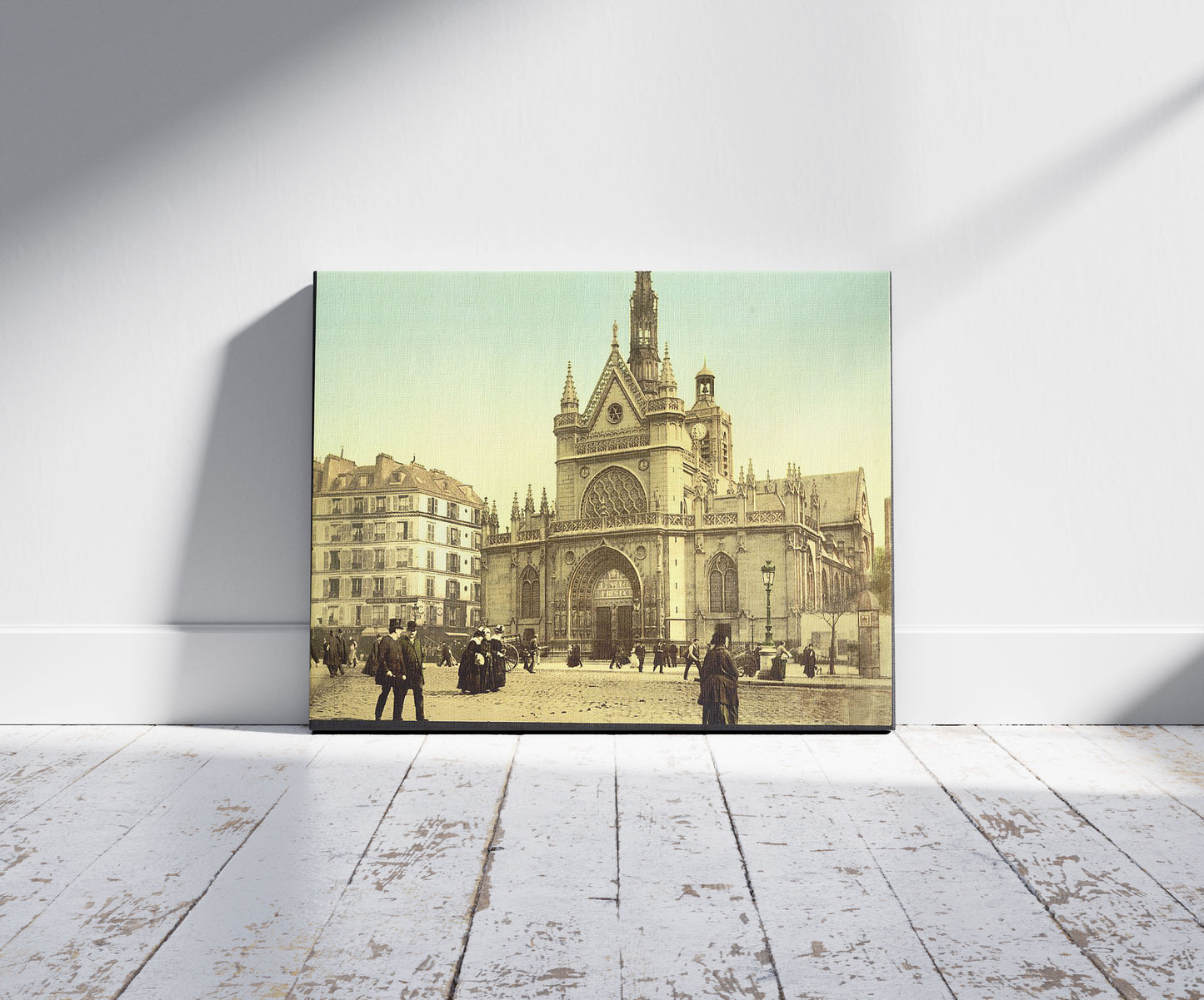 A picture of The cathedral, near the east railway station, Paris, France