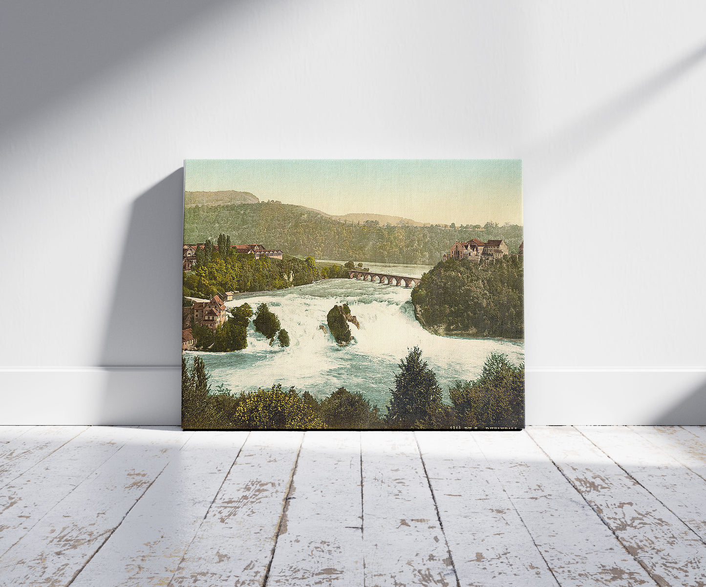 A picture of The Falls of the Rhine, general view, Schaffhausen, Switzerland