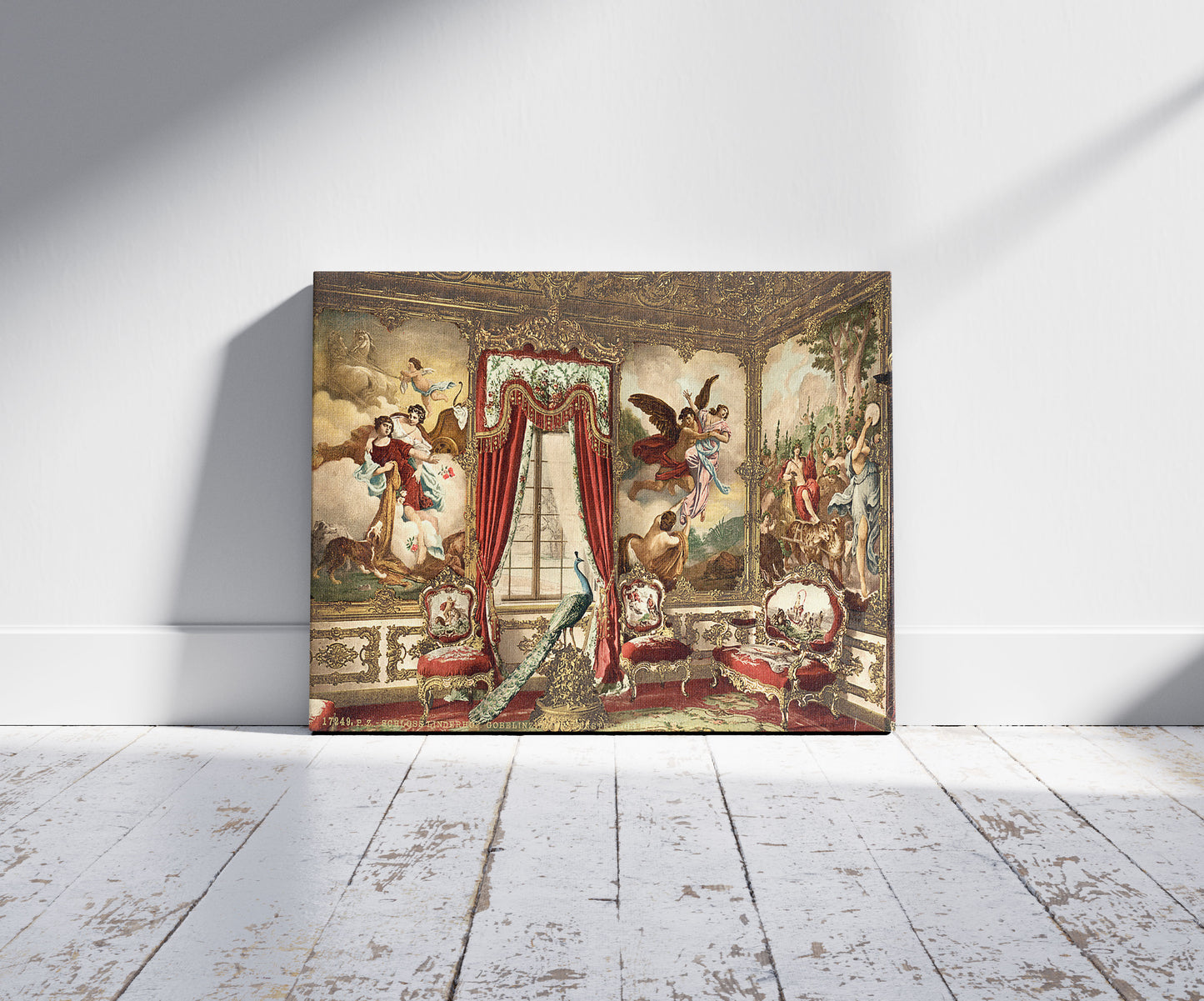 A picture of The Gobelin Tapestries, Linderhof Castle, Upper Bavaria, Germany