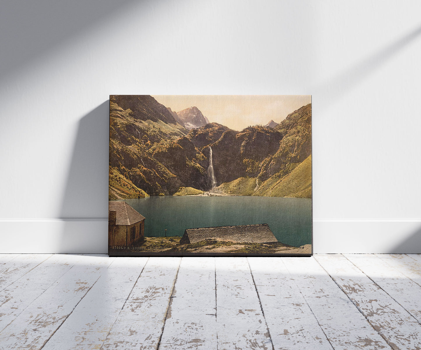 A picture of The lake of Oô, Luchon, Pyrenees, France