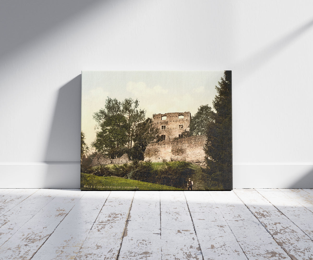 A picture of The old castle, Liebenstein (i.e., Bad Liebenstein), Thuringia, Germany