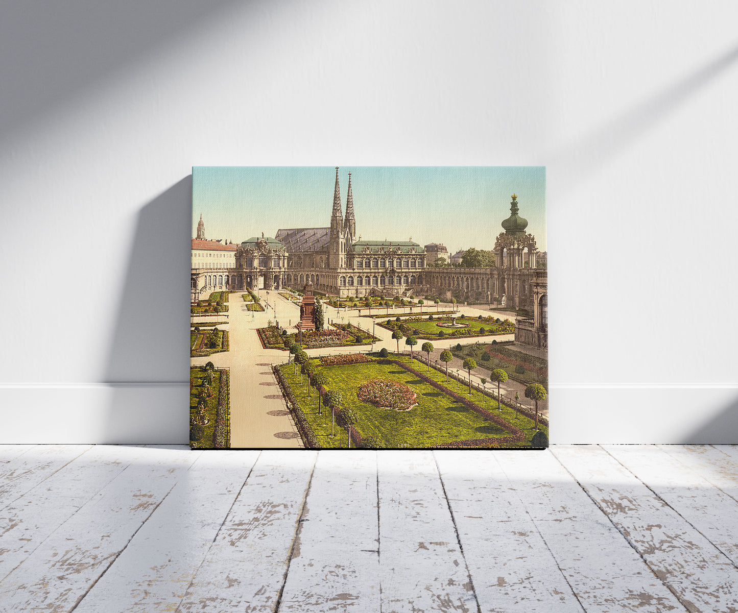 A picture of The Royal Prison, Zwinger (pleasure palace) and the St. Sophie Church, Altstadt, Dresden, Saxony, Germany