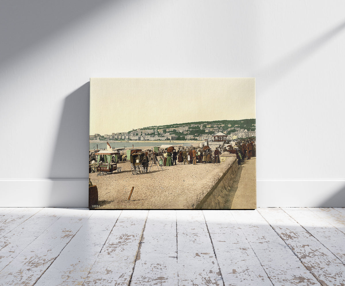 A picture of The sands, Weston-super-Mare, England