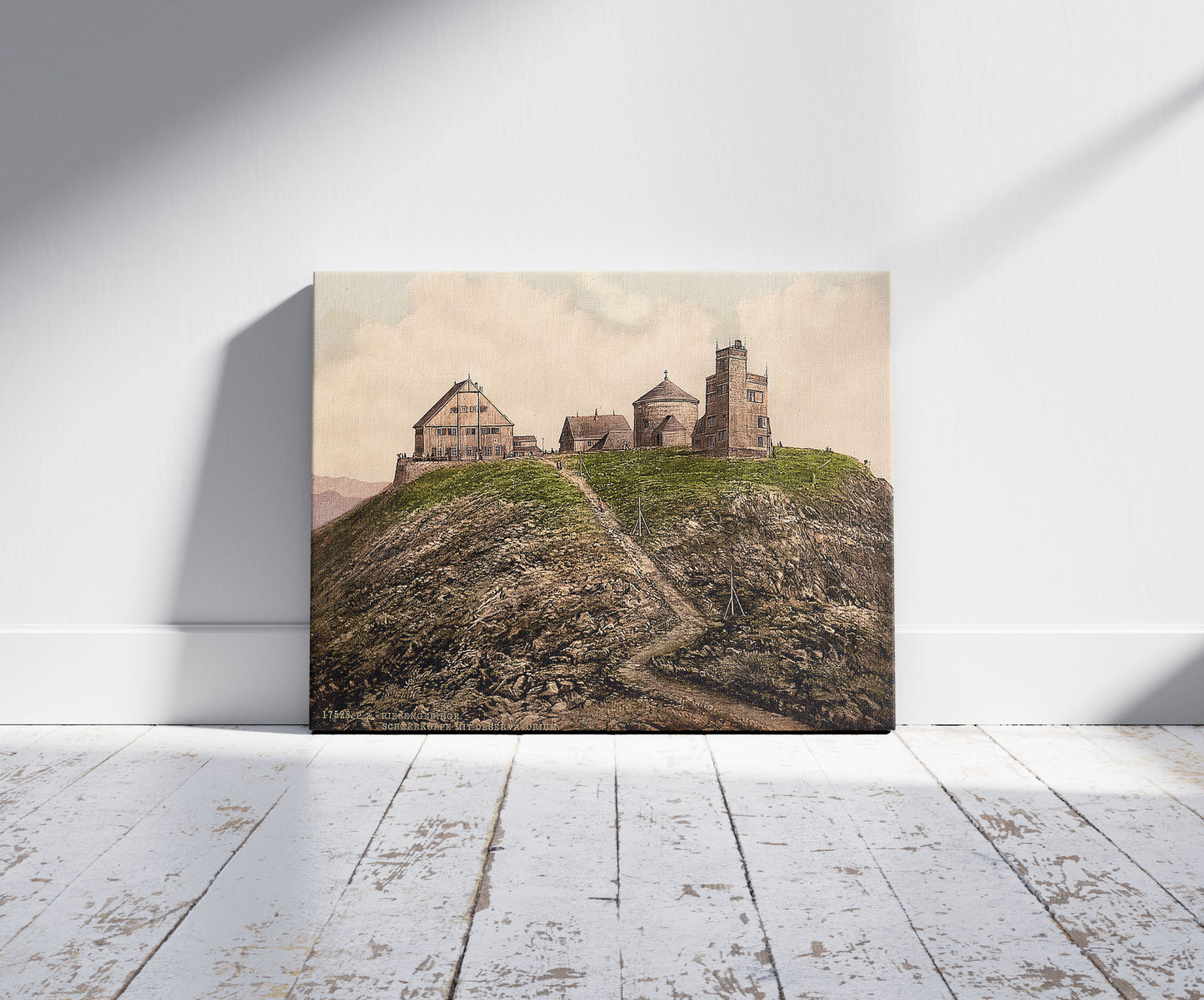A picture of The Schneekoppe and Observatory, Riesengebirge, Germany
