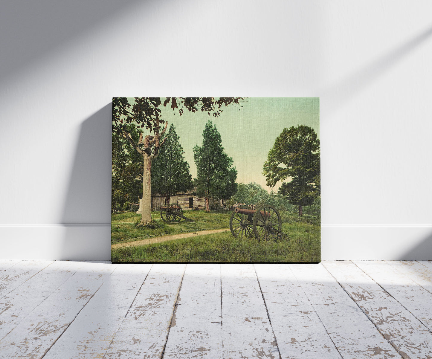 A picture of The Snodgrass House, Thomas's headquarters at Chickamauga