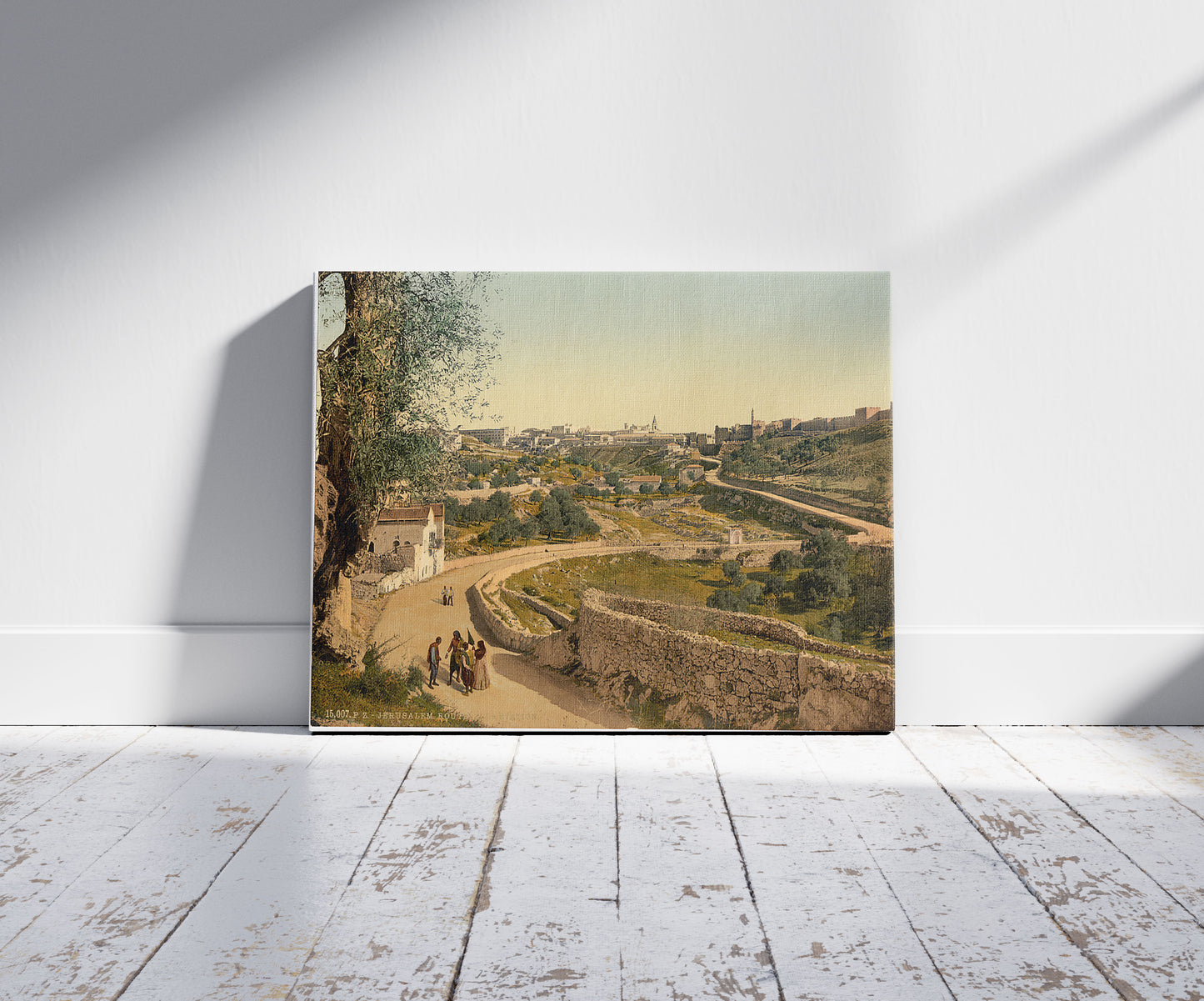 A picture of The way to the station, Jerusalem, Holy Land