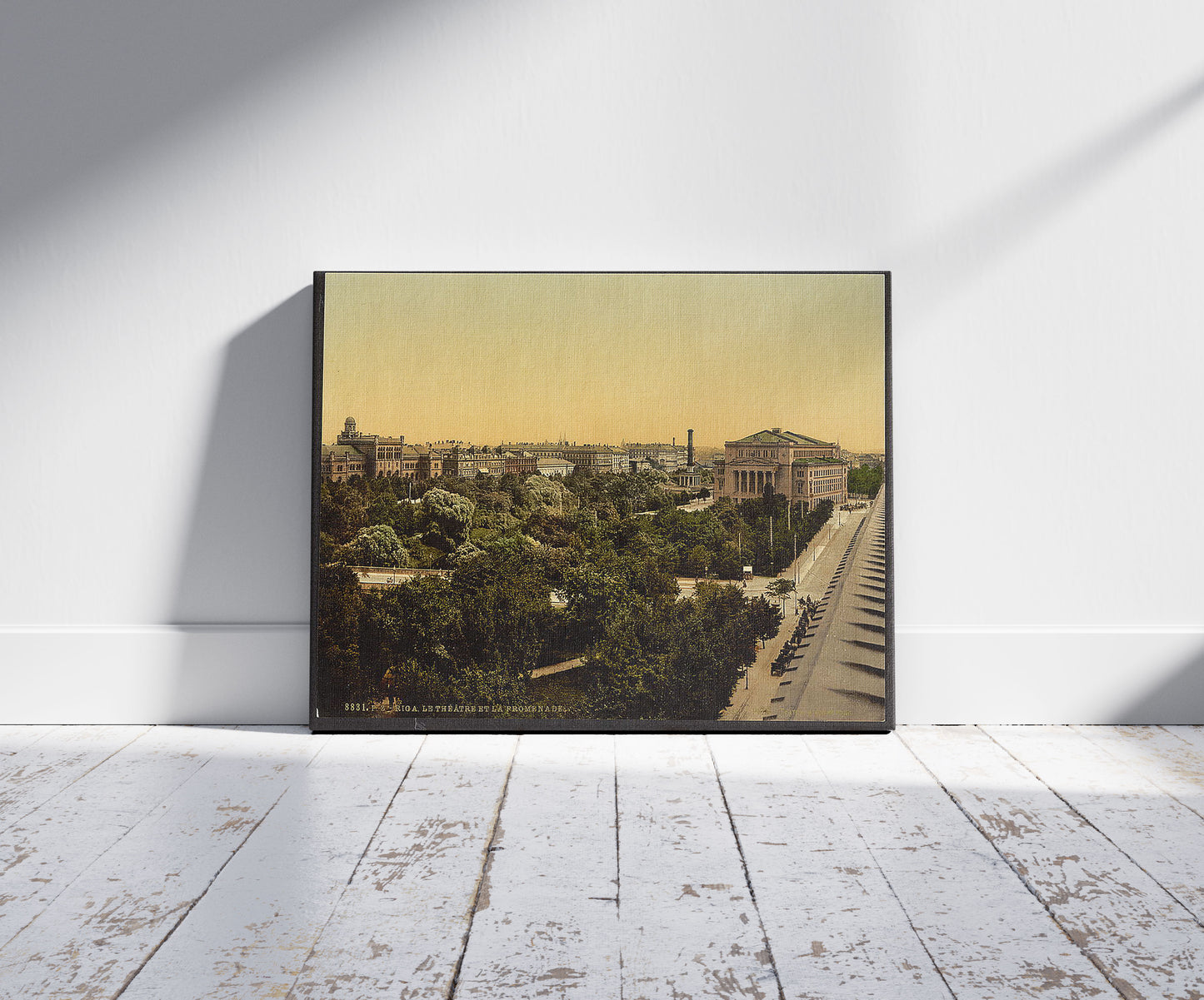 A picture of Theatre and promenade, Riga, Latvia