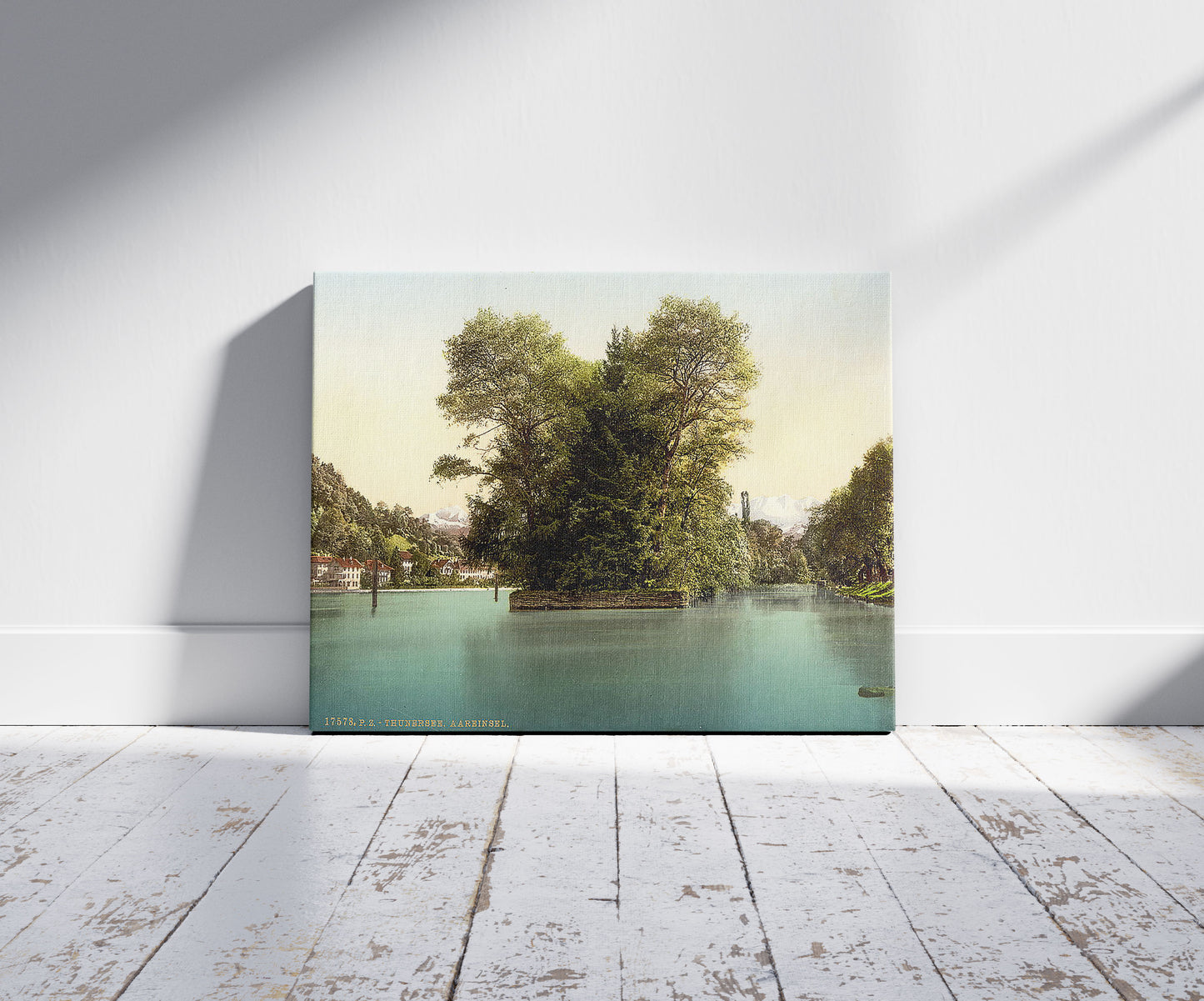 A picture of Thun, Lake of, Aare-Insel, Bernese Oberland, Switzerland