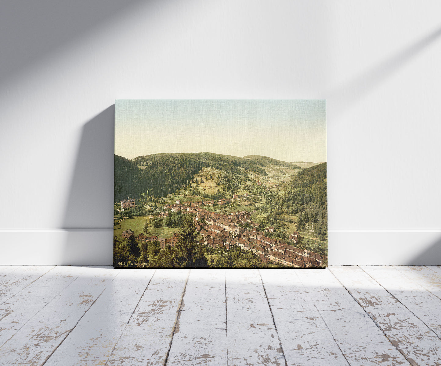 A picture of Treiberg from Dreikaiserfalsen, Black Forest, Baden, Germany