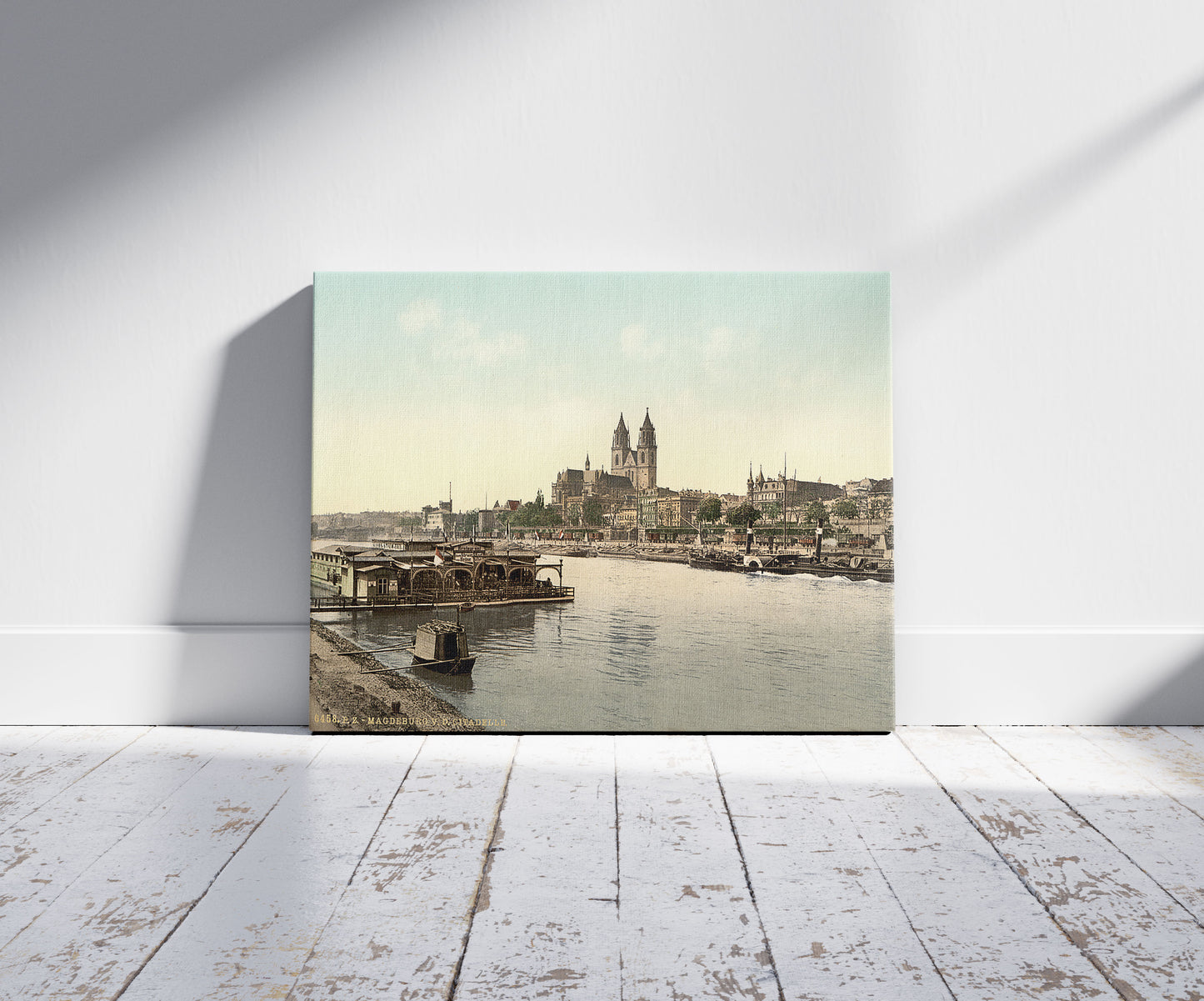 A picture of View from the Citadel, Madgeburg i.e. Magdeburg, German Saxony, Germany