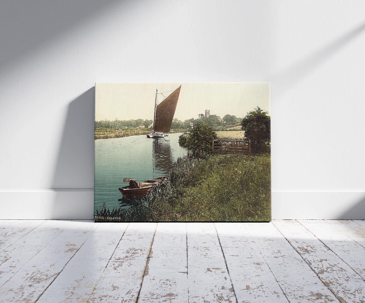 A picture of View on the river, Belaugh, England