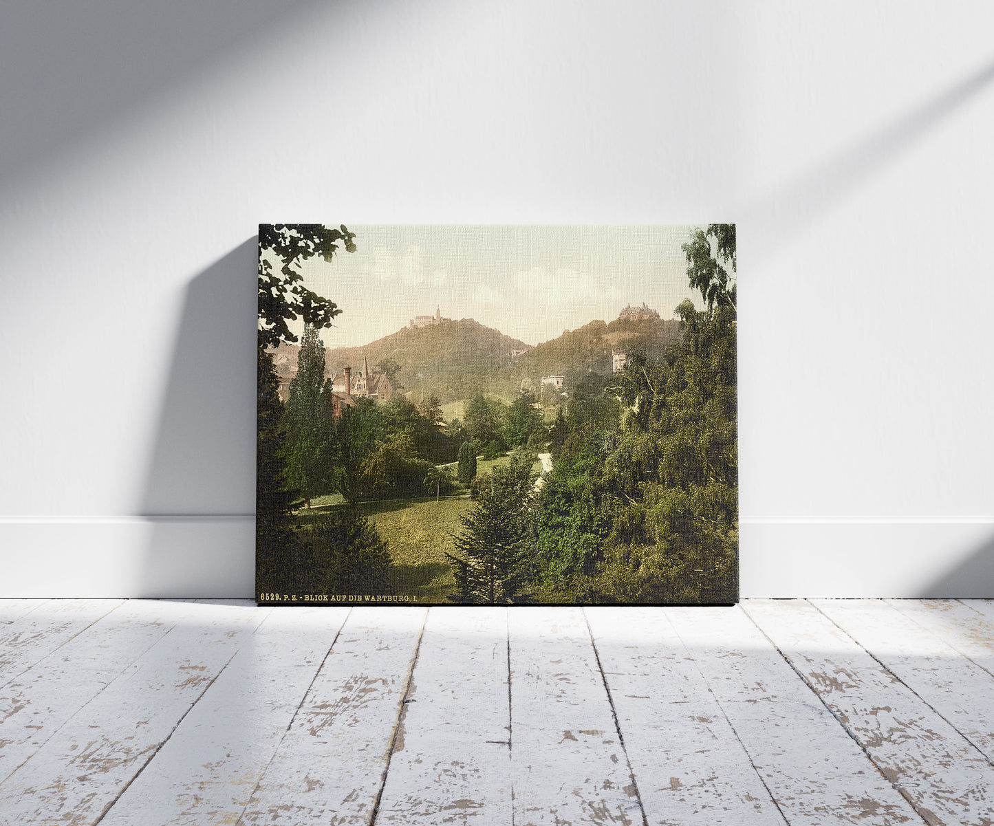 A picture of View on the Wartburg, I., Wartburg, Thuringia, Germany