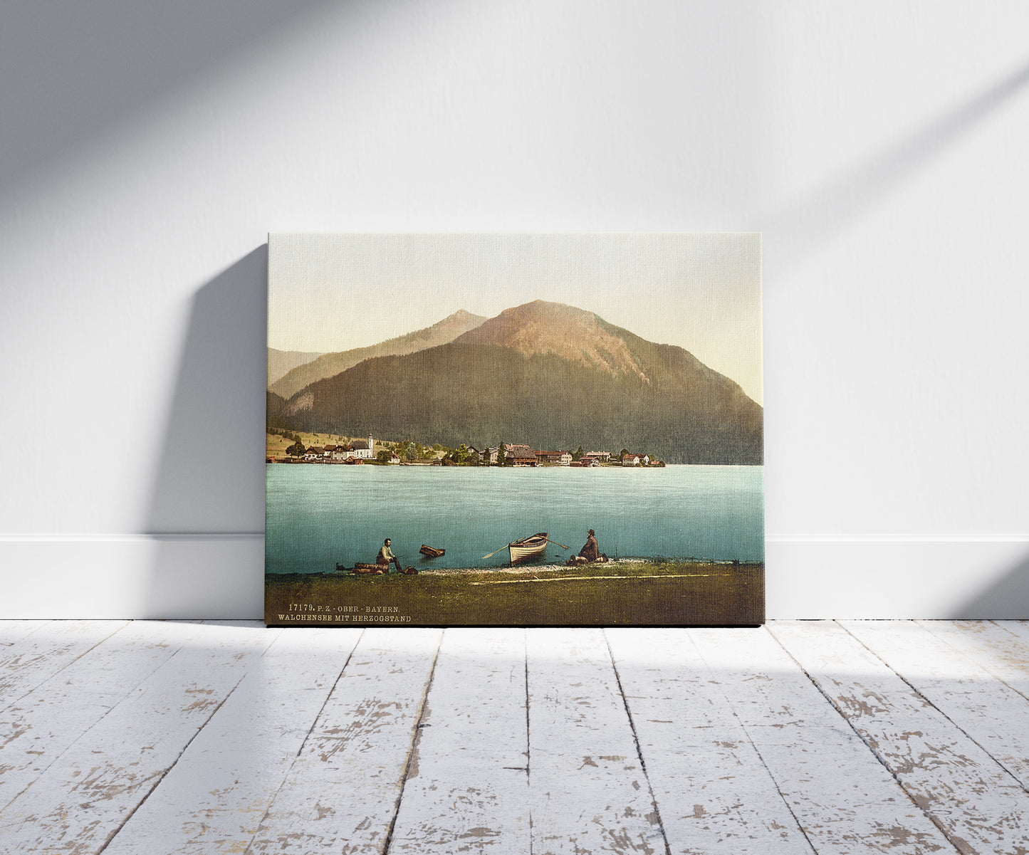 A picture of Walchensee with Herzogstand, Upper Bavaria, Germany