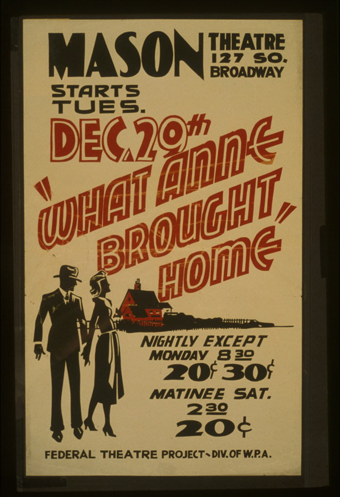 A picture of "What Anne brought home"