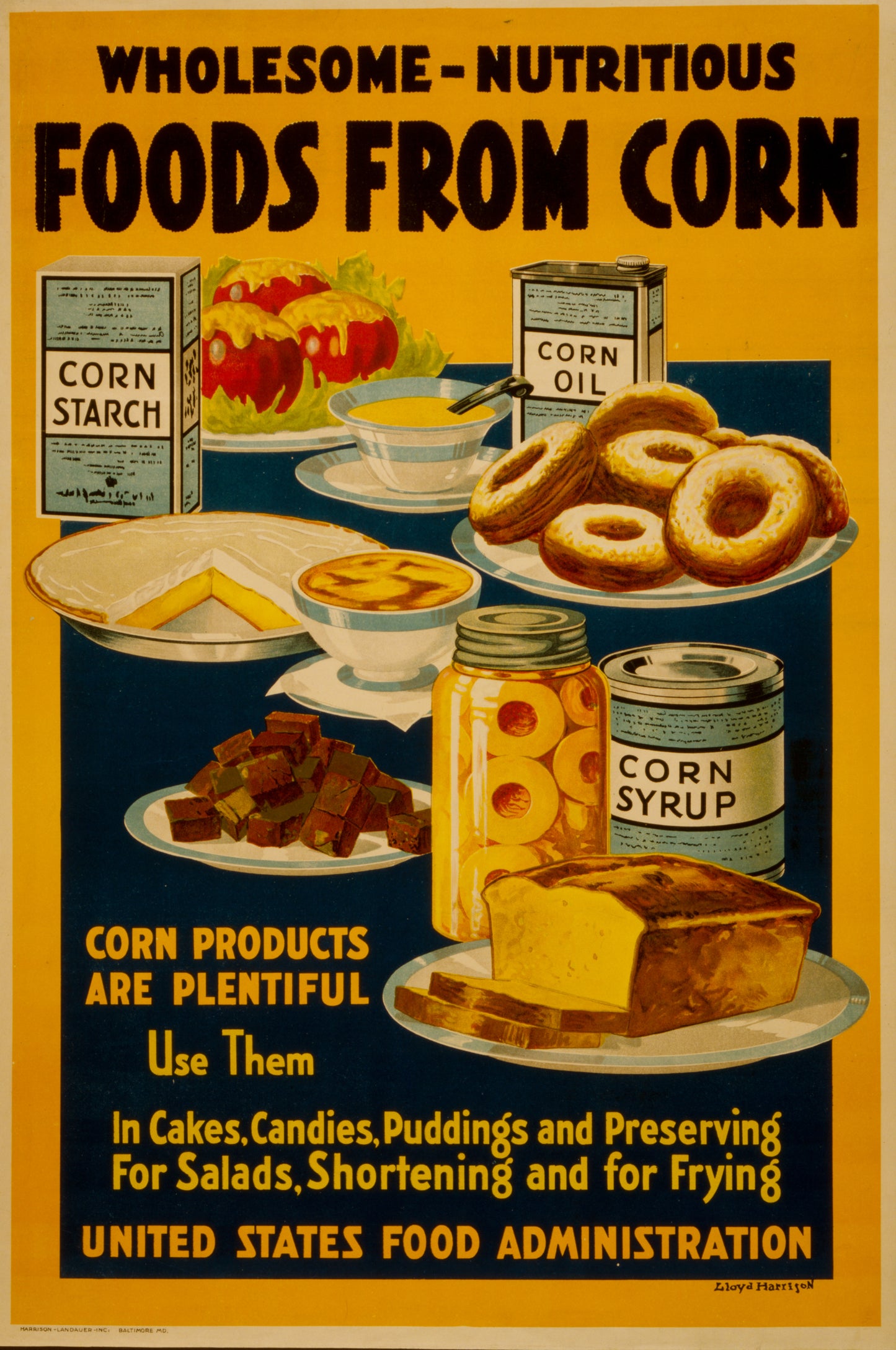 A picture of Wholesome - nutritious foods from corn