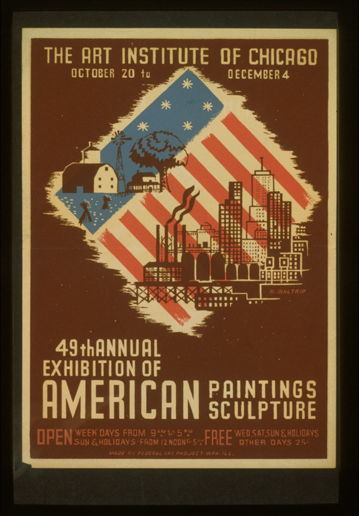 A picture of 49th annual exhibition of American paintings sculpture