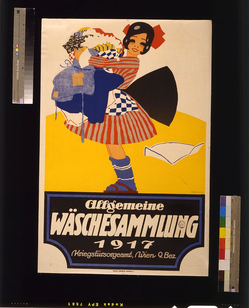 A picture of Allgemeine Wäschesammlung 1917