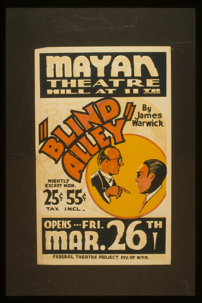 A picture of "Blind alley," by James Warwick