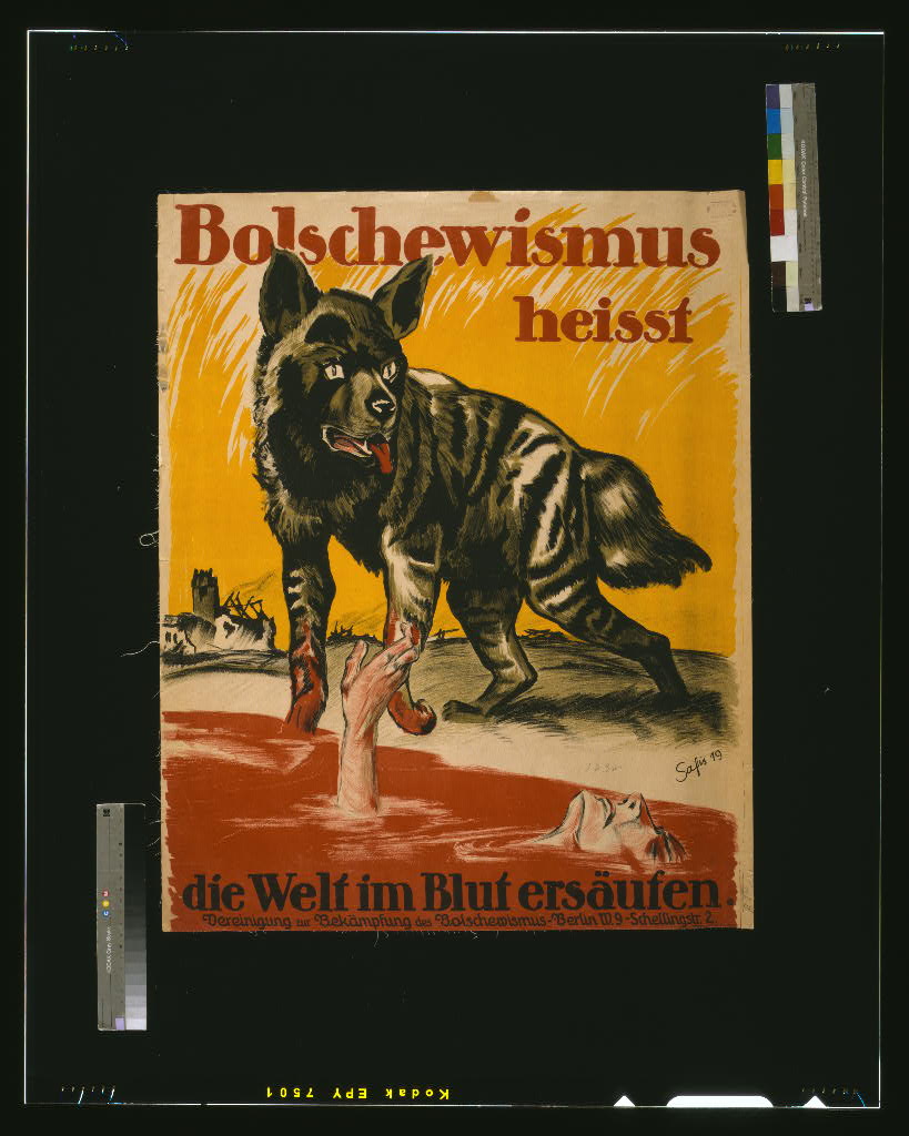 A picture of Bolschewismus heisst die Welt im Blut ersäufen