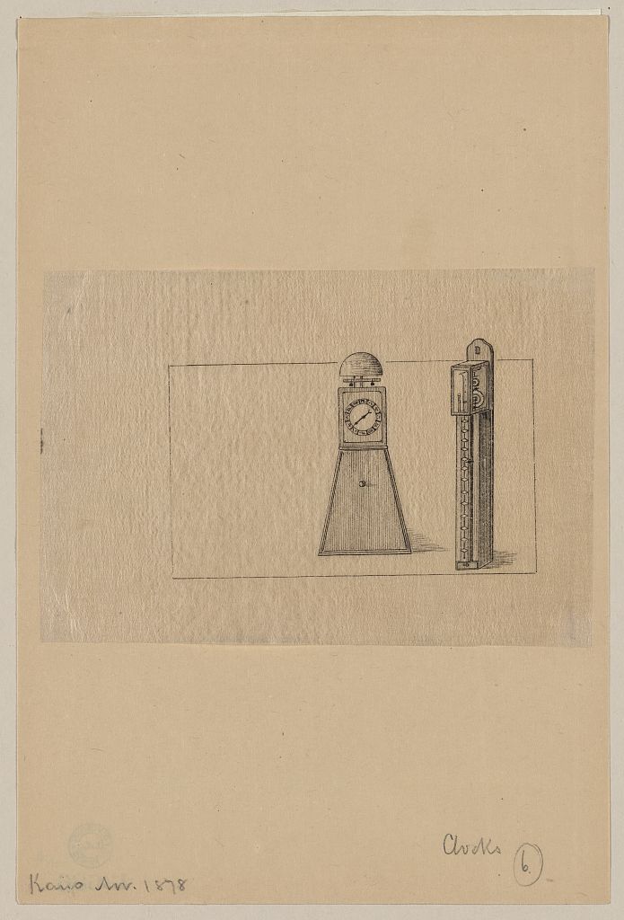 A picture of Clocks i.e., metronomes