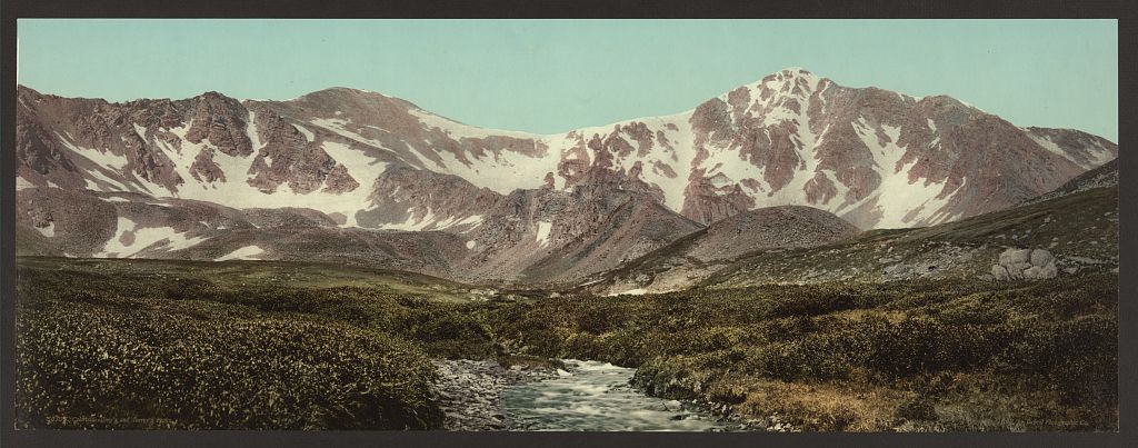 A picture of Colorado. Gray's and Torrey's Peaks
