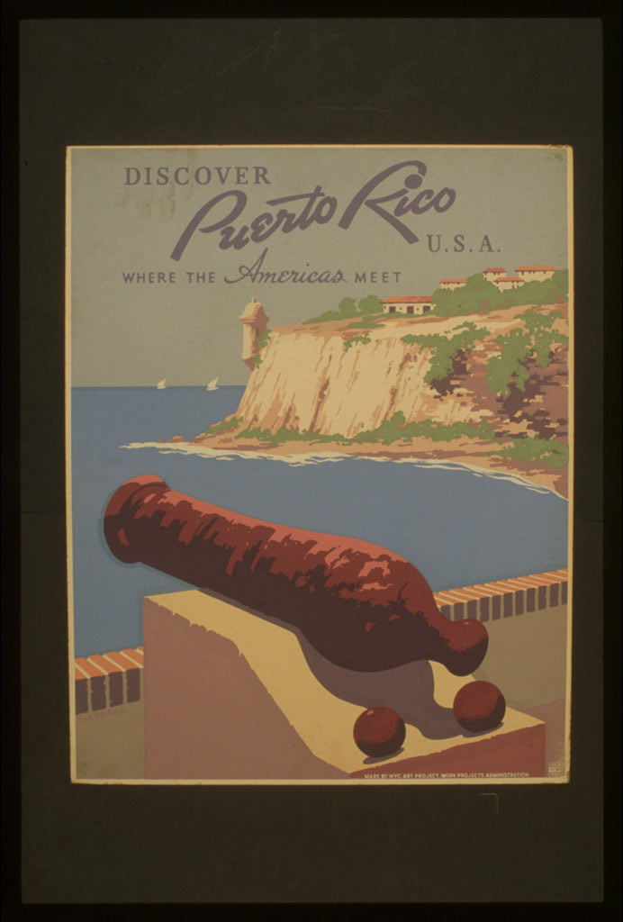 A picture of Discover Puerto Rico U.S.A. Where the Americas meet /