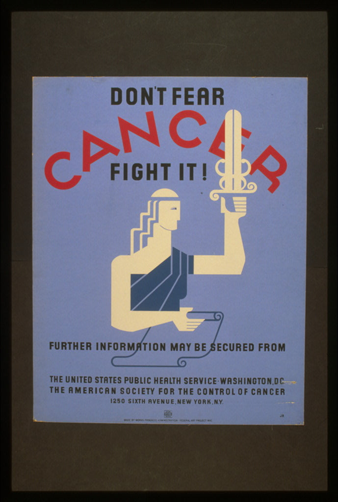 A picture of Don't fear cancer fight it!