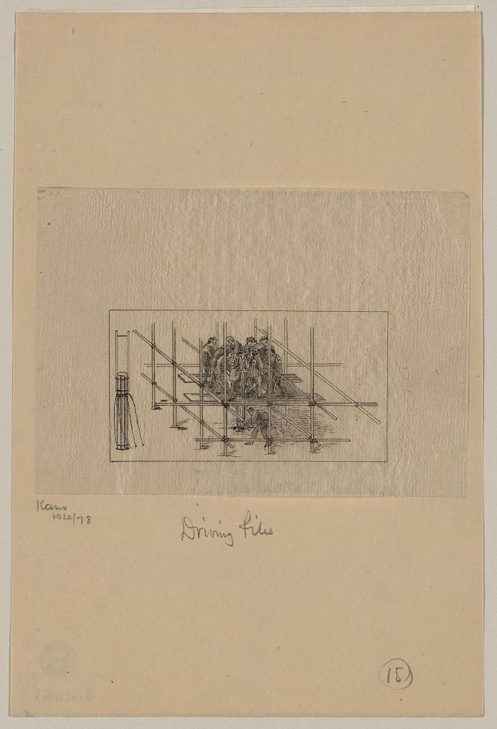 A picture of Driving piles