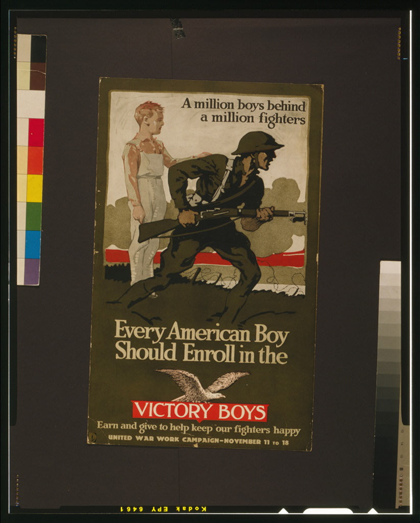 A picture of Every American boy should enroll in the Victory Boys