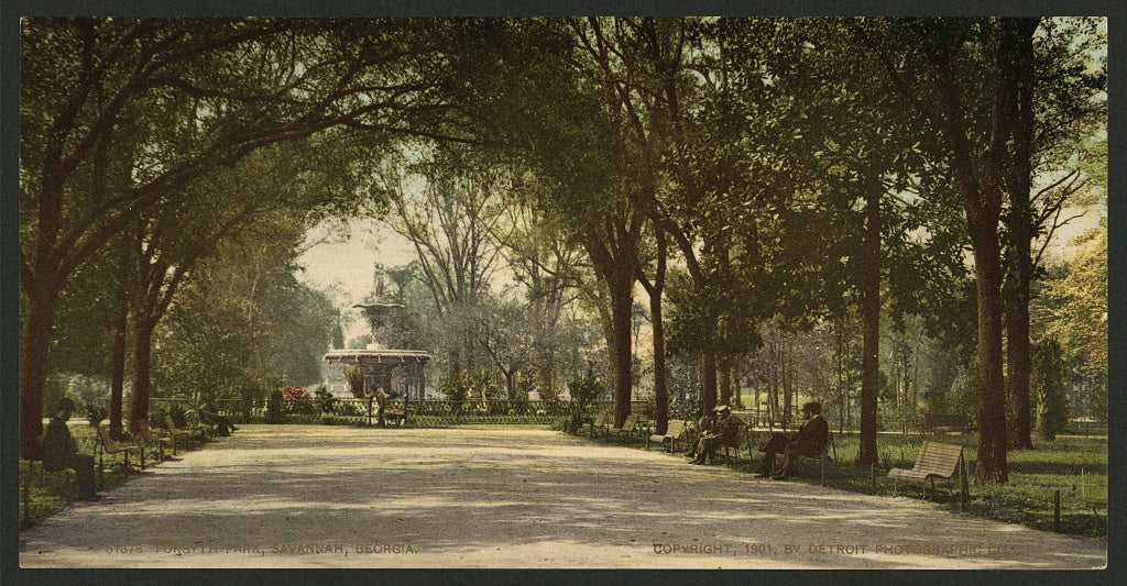 A picture of Forsyth Park, Savannah, Georgia