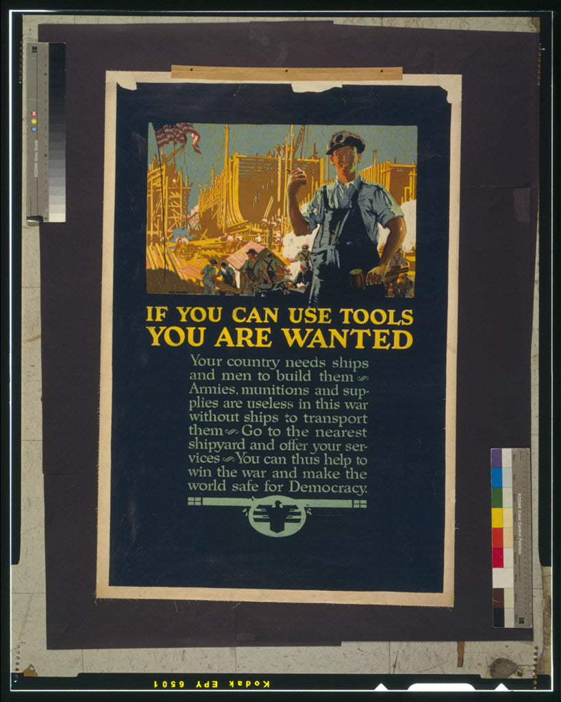 A picture of If you can use tools you are wanted