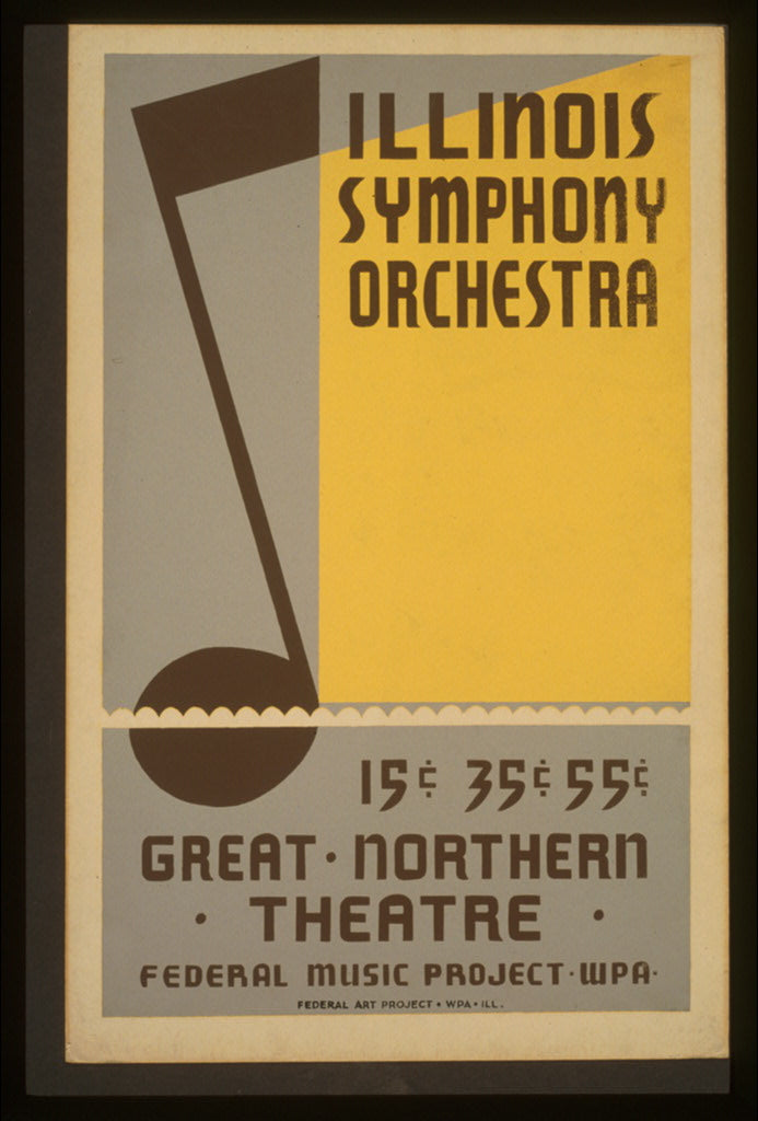 A picture of Illinois symphony orchestra
