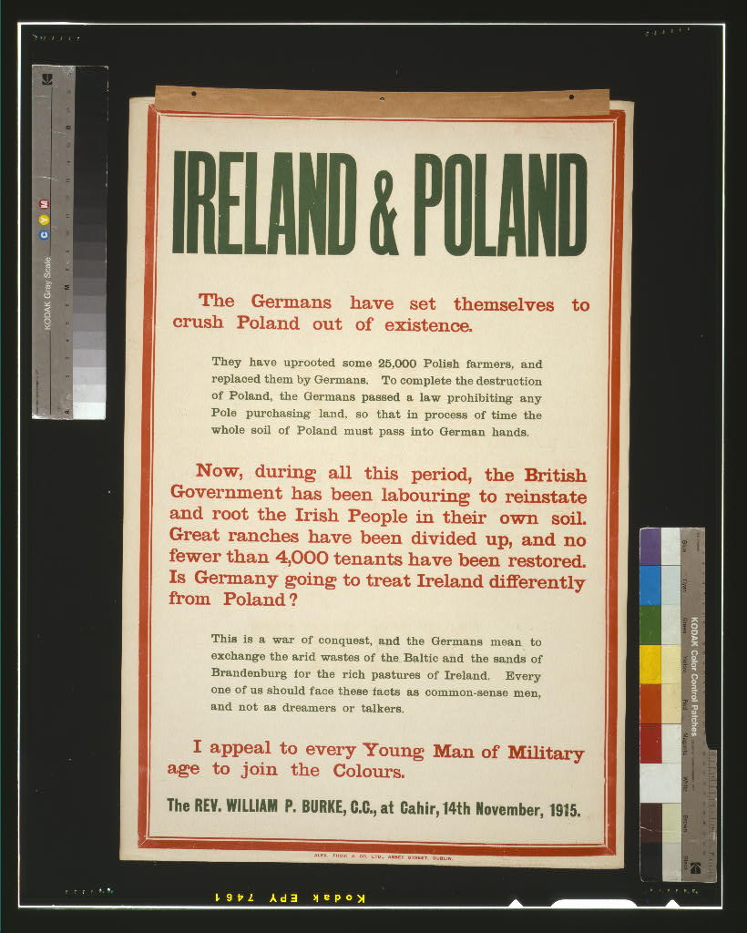 A picture of Ireland & Poland