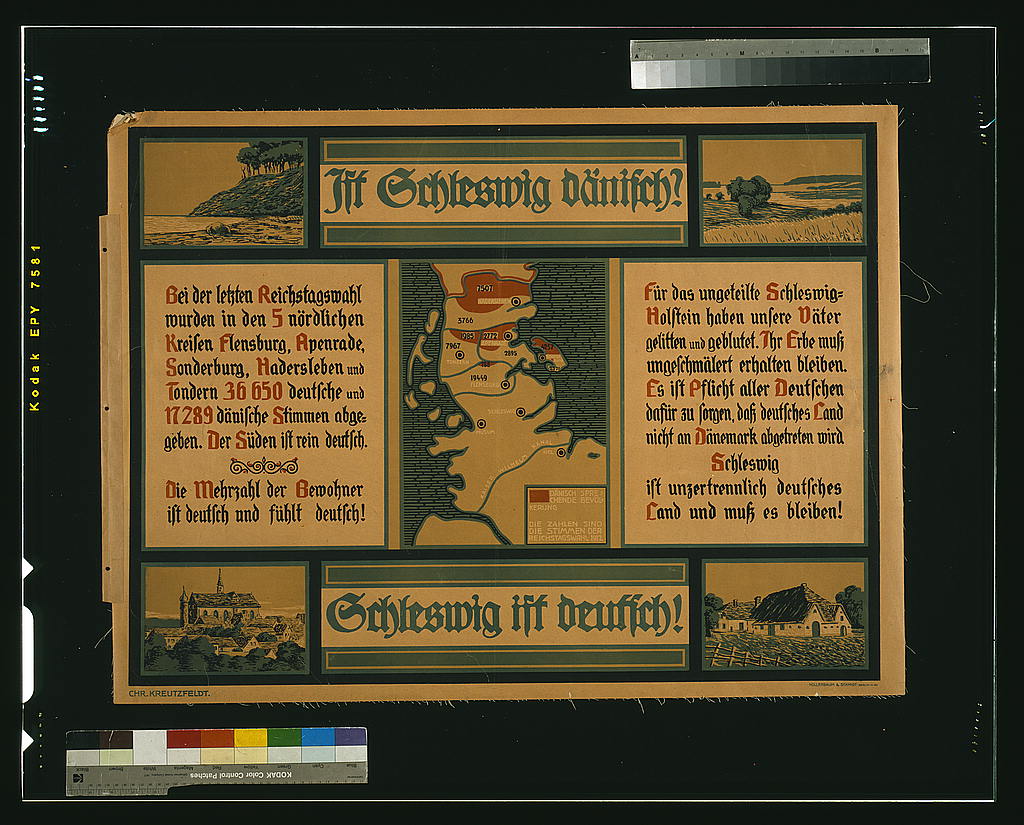 A picture of Ist Schleswig dänisch? ... Schleswig ist deutsch!