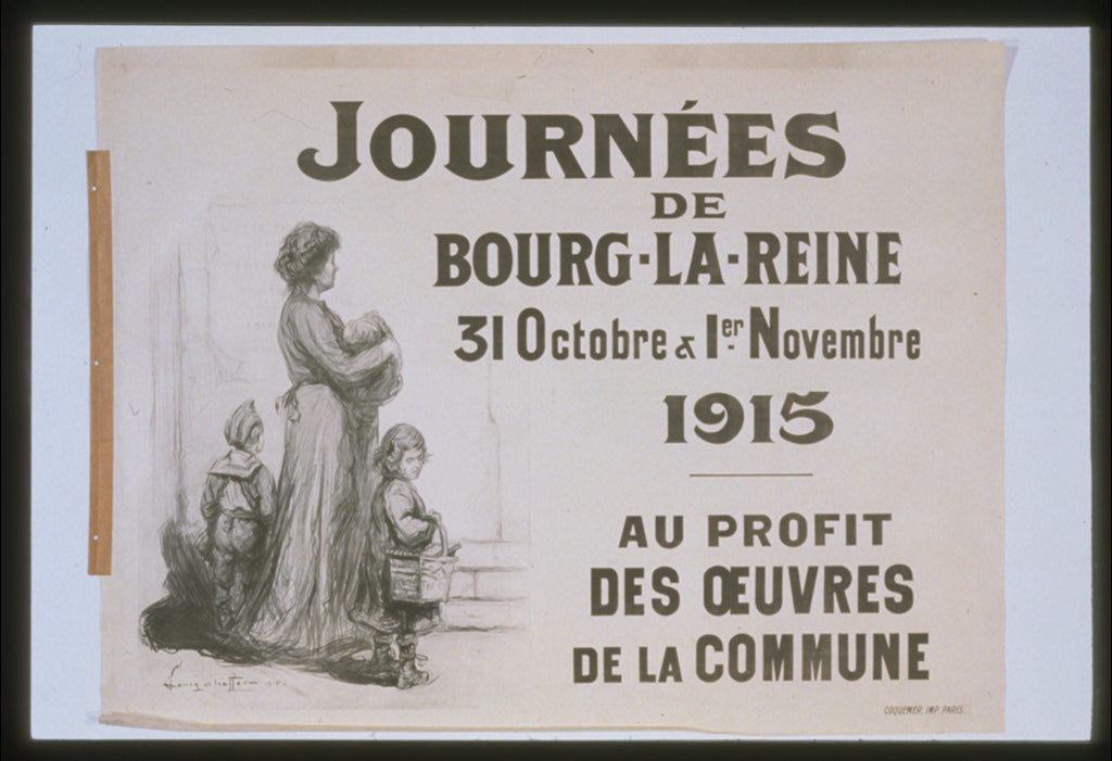 A picture of Journées de Bourg-la-Reine . . . 1915 - au profit des oeuvres de la commune