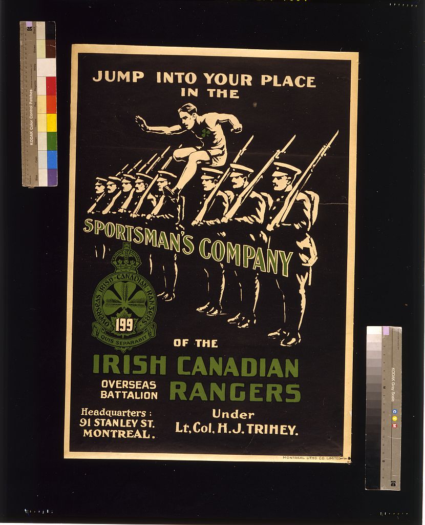 A picture of Jump into your place in the Sportsman's Company of the Irish Canadian Rangers