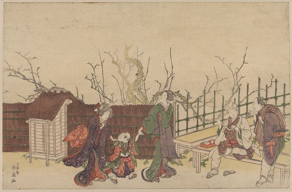 A picture of Kameido umeyashiki