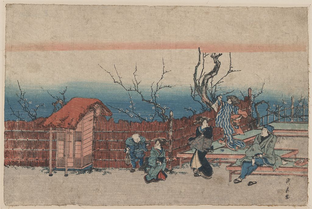 A picture of Kameido umeyashiki